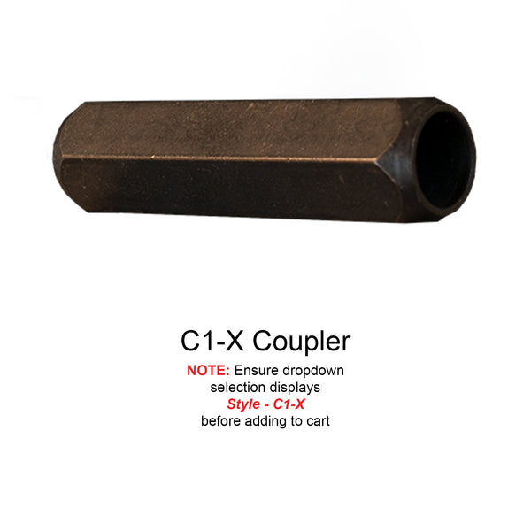 c1 Coupler for extension rods