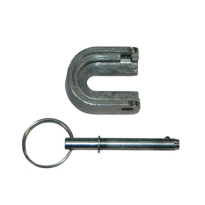 Slide Adapter and Pin to Lock Shafts in Place for Probe