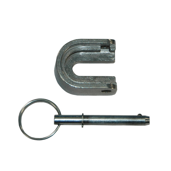 Slide Adapter and Pin to Lock Shafts in Place for Probe
