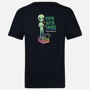 T&T Tools You've Been Probed Alien Mighty Probed T-Shirt Back Side