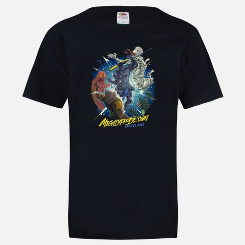 Mighty Probe Battle graphic T-shirt