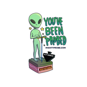 T&T Tools Alien Graphic Sticker