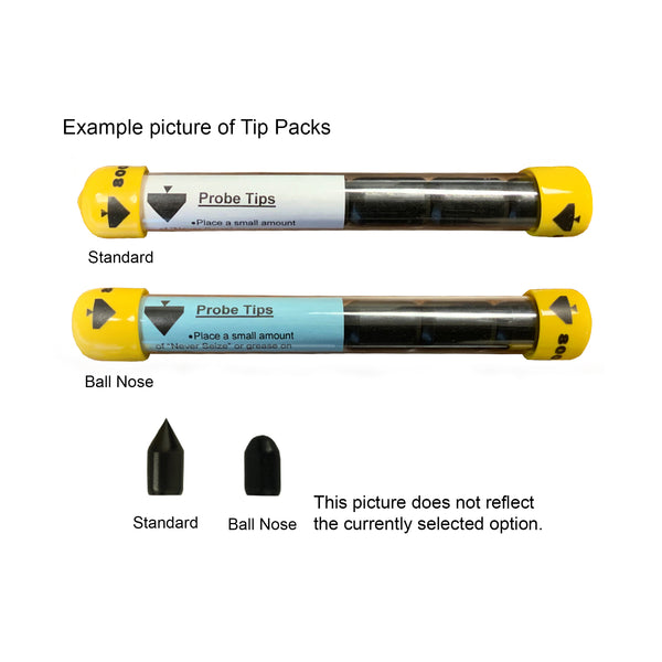 Probe Tip Packs, 3/8", 7/16" and 1/2" sizes