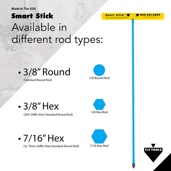 Smart Stick Round Hex Rod  Types